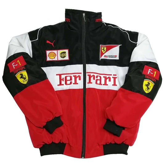 Jaqueta Ferrari Red&White