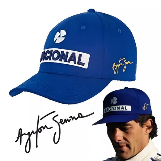 Boné Nacional Ayrton Senna Retro