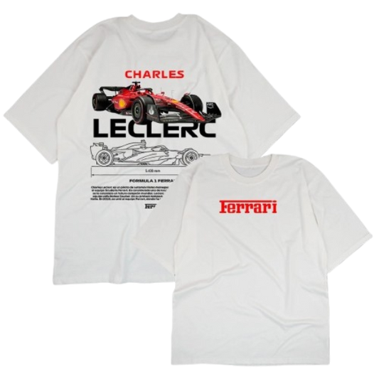 Camiseta Leclerc Ferrari